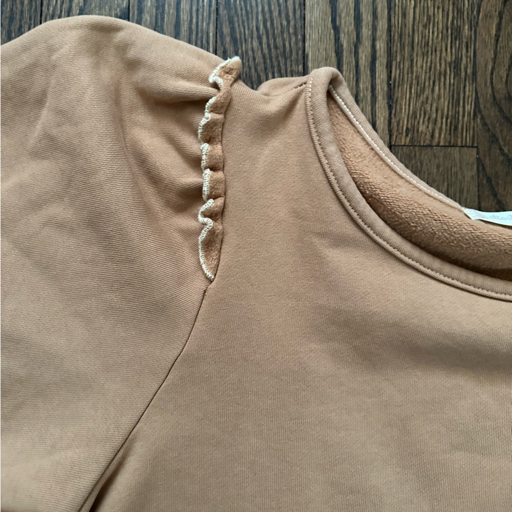 Altar’d State Jersey Ruffle Sleeve Tee - Picture 2 of 7
